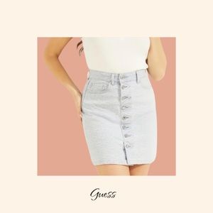 Guess NWT Cube Buttons Midi Skirt 110$ Retail Price